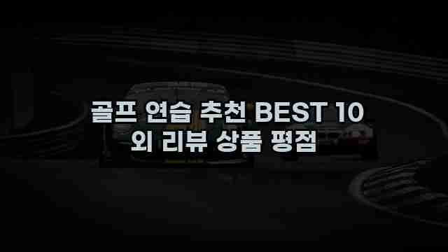  골프 연습 추천 BEST 10 외 리뷰 상품 평점