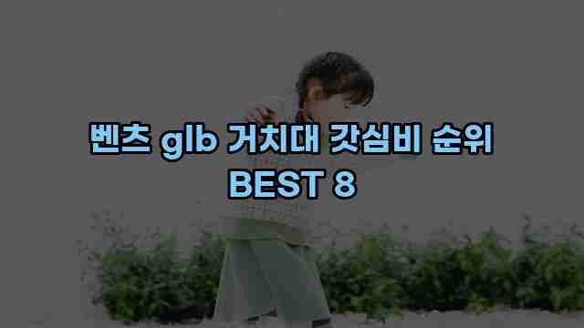 벤츠 glb 거치대 갓심비 순위 BEST 8