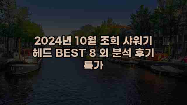 2024년 10월 조회 샤워기 헤드 BEST 8 외 분석 후기 특가