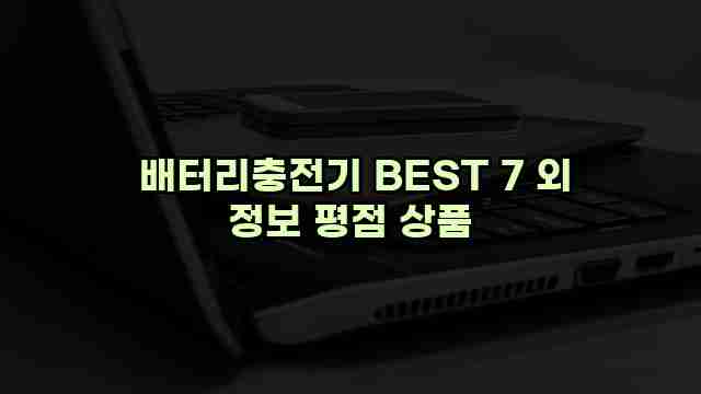  배터리충전기 BEST 7 외 정보 평점 상품