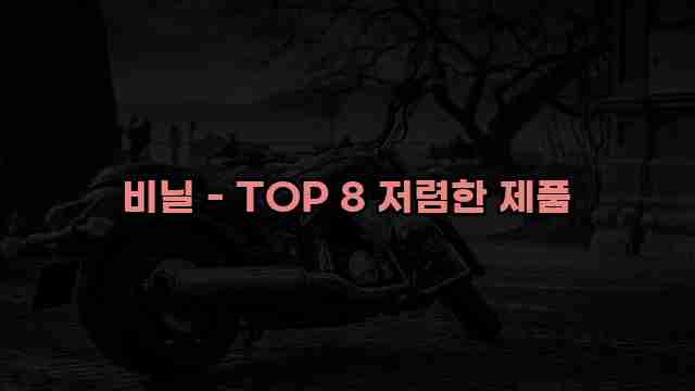 비닐 - TOP 8 저렴한 제품 